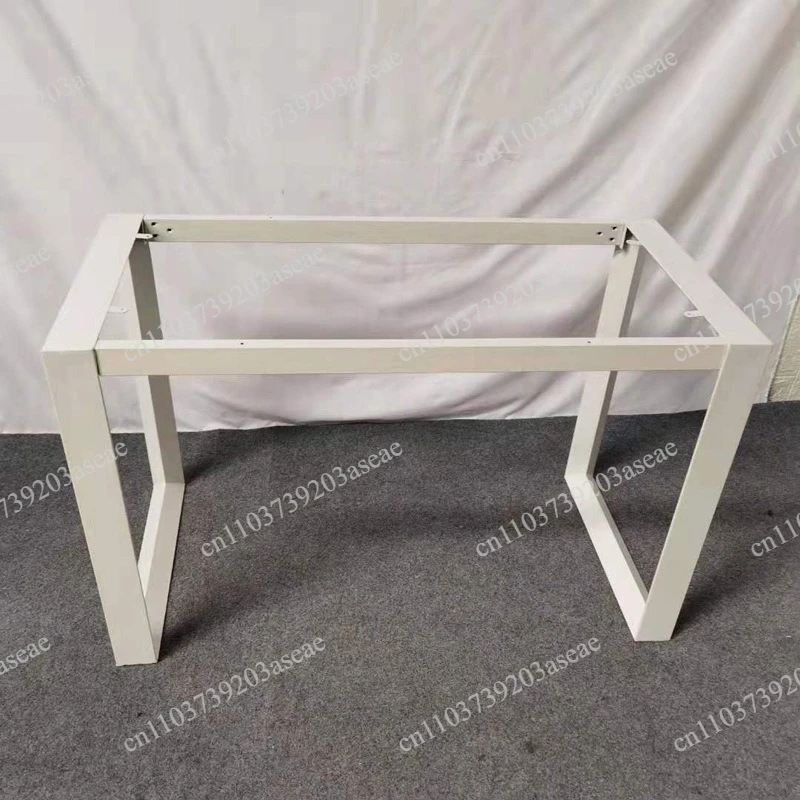 Wrought iron desk legs bracket table support base hardware table feet 4 people