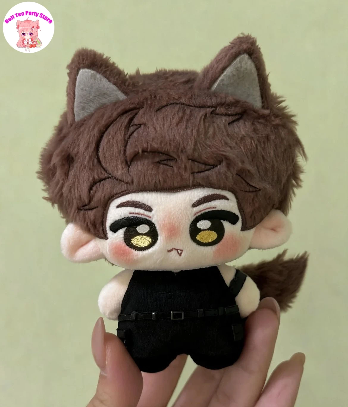 10CM New Love and Deepspace Valko Werewolf Attributes Cotton Doll Anime Puppet Plush Stuffed Toys Gift Cosplay Animal Body