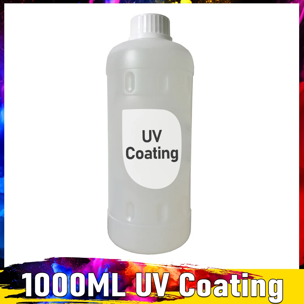 

1000ML UV Pre-Coating Primer For UV Flatbed Printer UV Coating For Printing On Glass Acrylic Metal