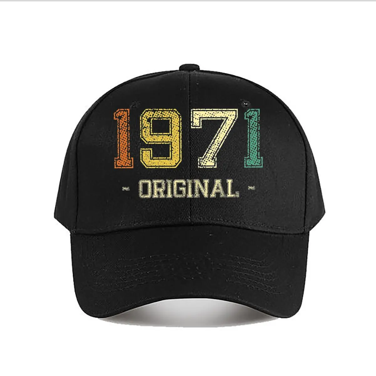 1971 Original Varsity Numbers Baseball Cap Fashion Men Sunhat Women's Outdoor Sports