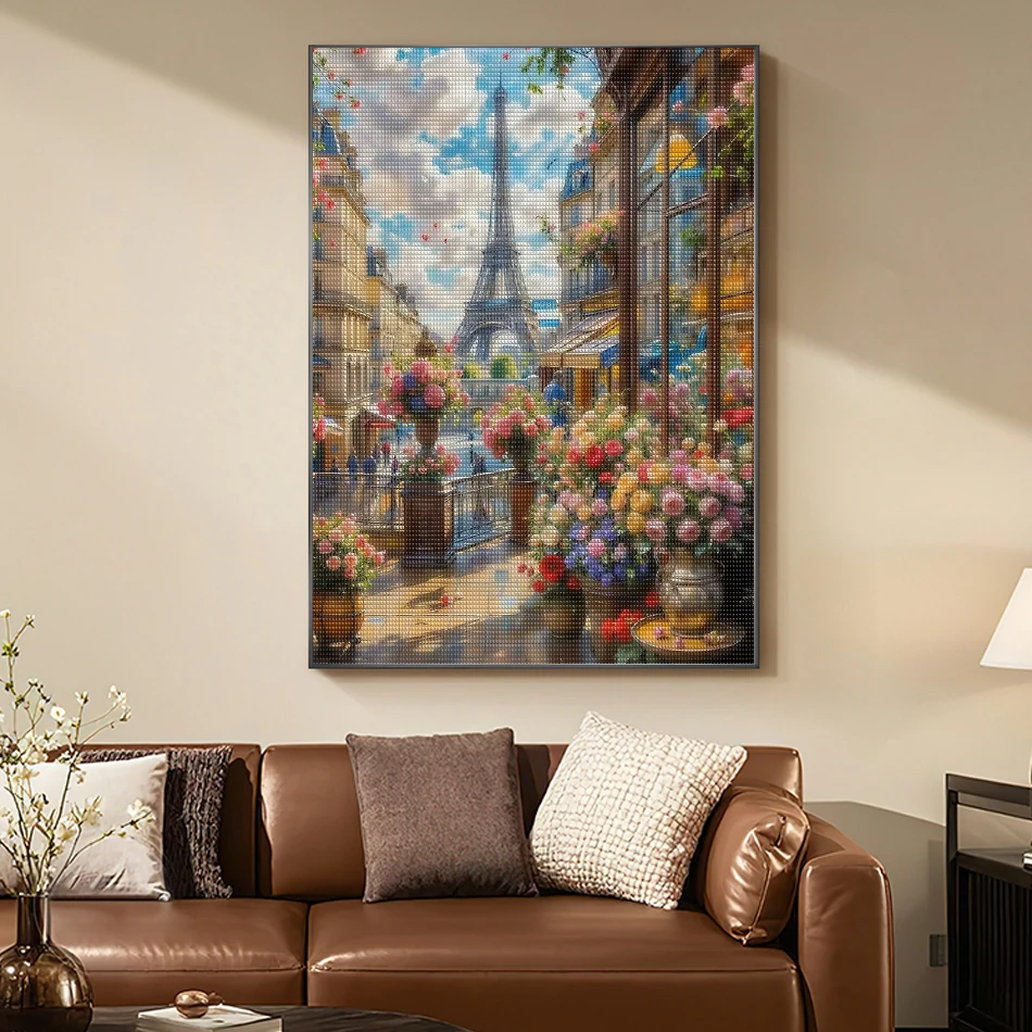 CHENISTORY Lukisan Berlian unt - Resin Art Wallpaper ulasan dan harga