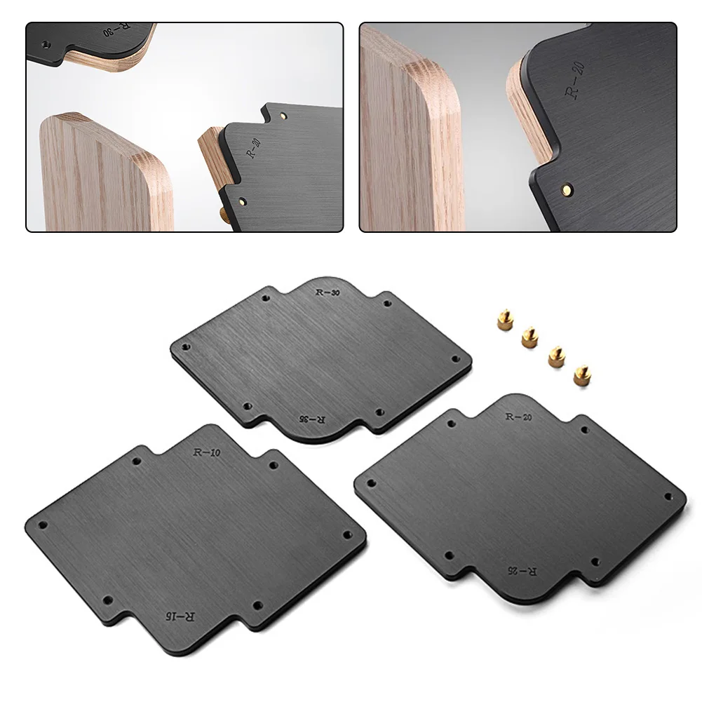 

Accurate Corner Rounding Tools Multi-Purpose Jig 190mm X 190mm X 8mm Corner Jig Template Bakelite Construction