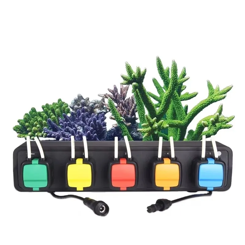 Suitable for X5S WiFi Program Aquarium Fish Tank Dosing Pump Programmable Saltwater Ocean Coral Reef Peristaltic Pump