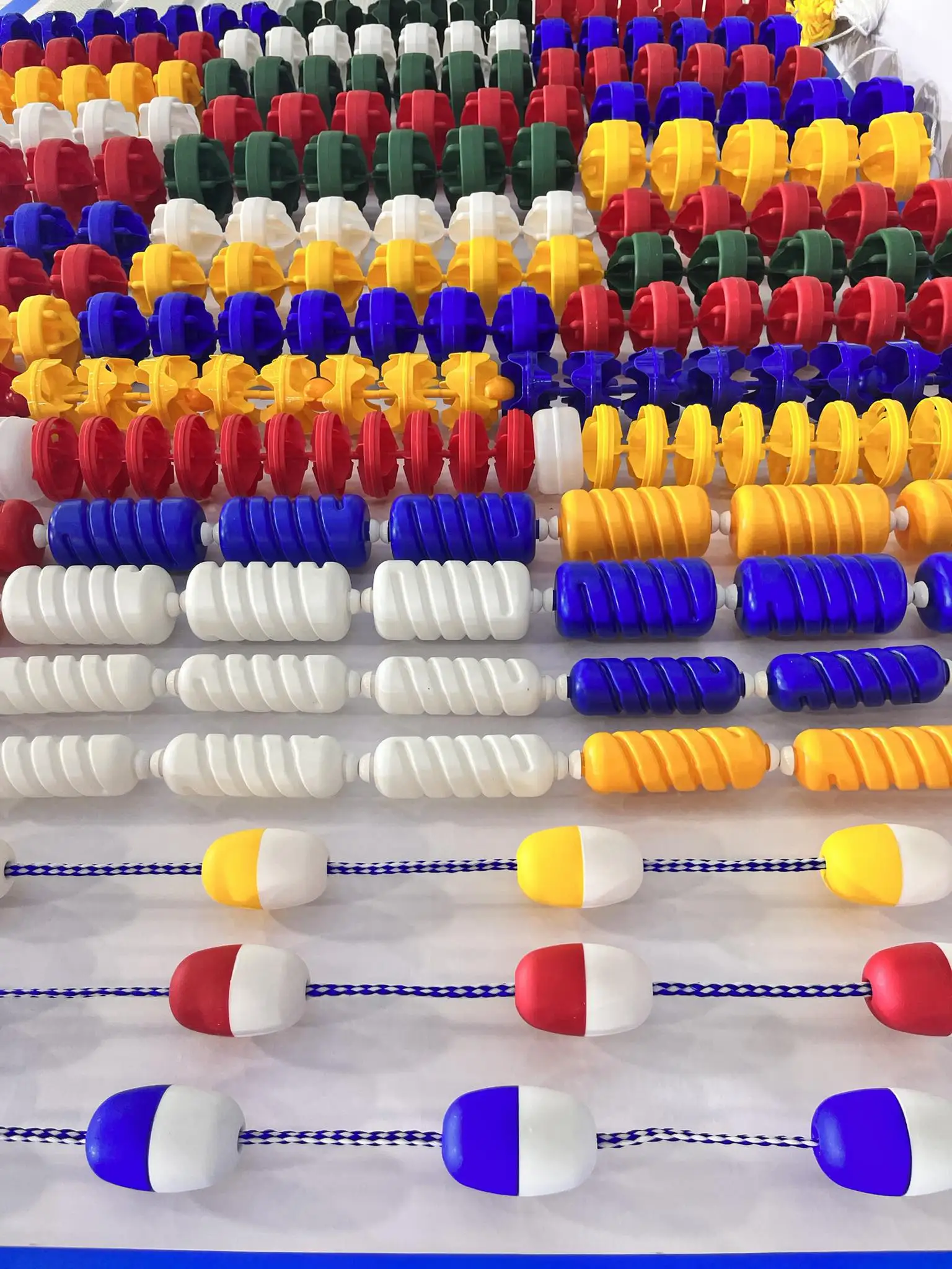 خط عائم لحبل حمام السباحة التجاري للمياه للبيع #2