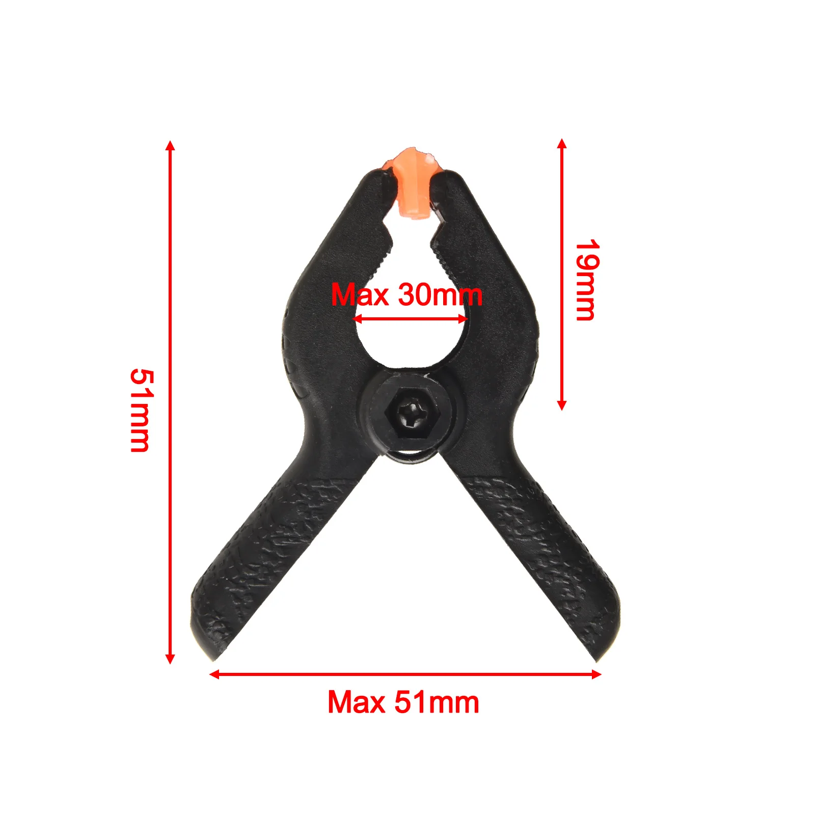 10pcs 2 Inch Heavy Duty Spring Clamps DIY Woodworking Tools Plastic Nylon Clamps For Woodworking Spring Clamps