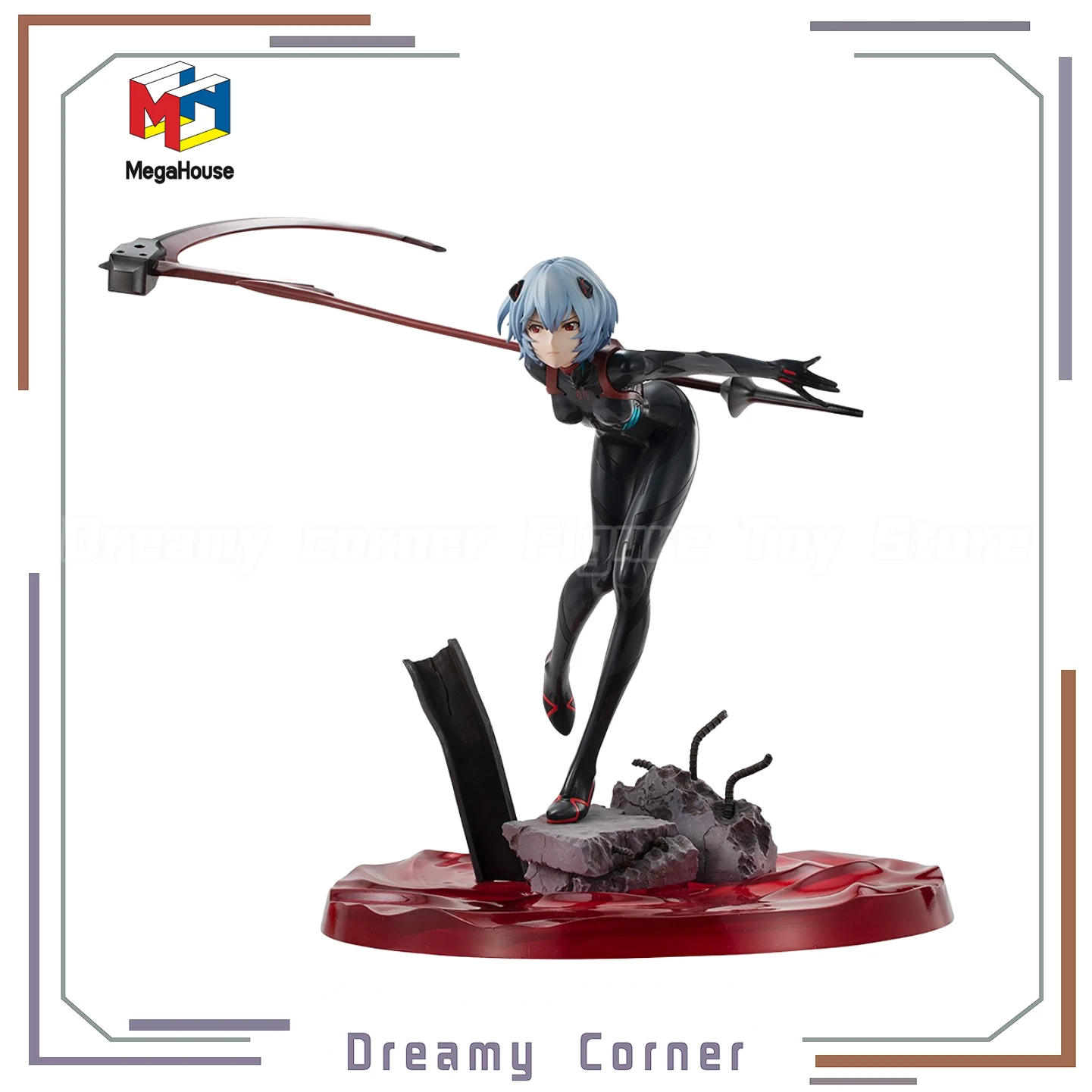 

【In Stock】MegaHouse GEM Series S-EVA REI AYANAMI Figure Collection Ornaments Toys