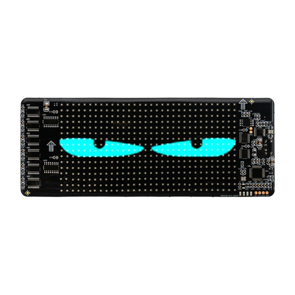 عيون الشيطان LED مصباح لوح التحكم عن بعد LED مصفوفة بكسل لوحة ضوء الليل LED الشيطان العين الديكور ضوء للمتجر/البار/الشاحنات
