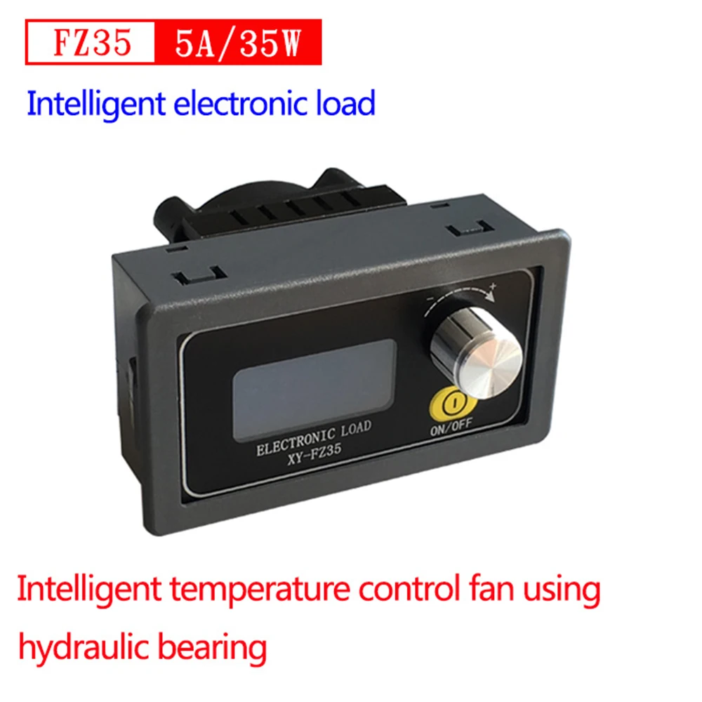 25W/35W Multifunction Electronic Load Tester Adjustable Battery Capacity Tester Charge/Discharge Tester with Protection