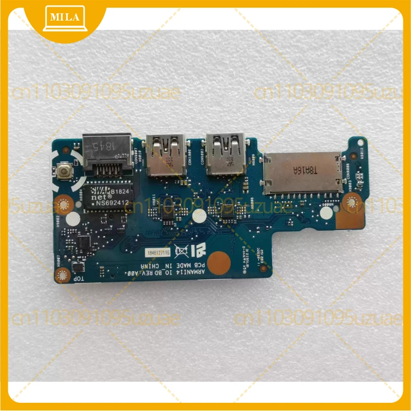 For DELL VOSTRO 5471 V5471 USB CARD READER WLAN POWER BUTTON I/O BOARD 010JVT