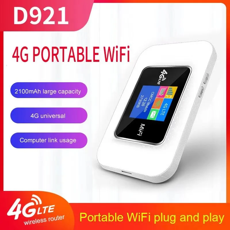 4G Lte Router Wireless Wifi Portable Modem Mini Outdoor Mobile Wifi Hotspot Pocket Mifi 150mbps Sim Card Slot Repeater