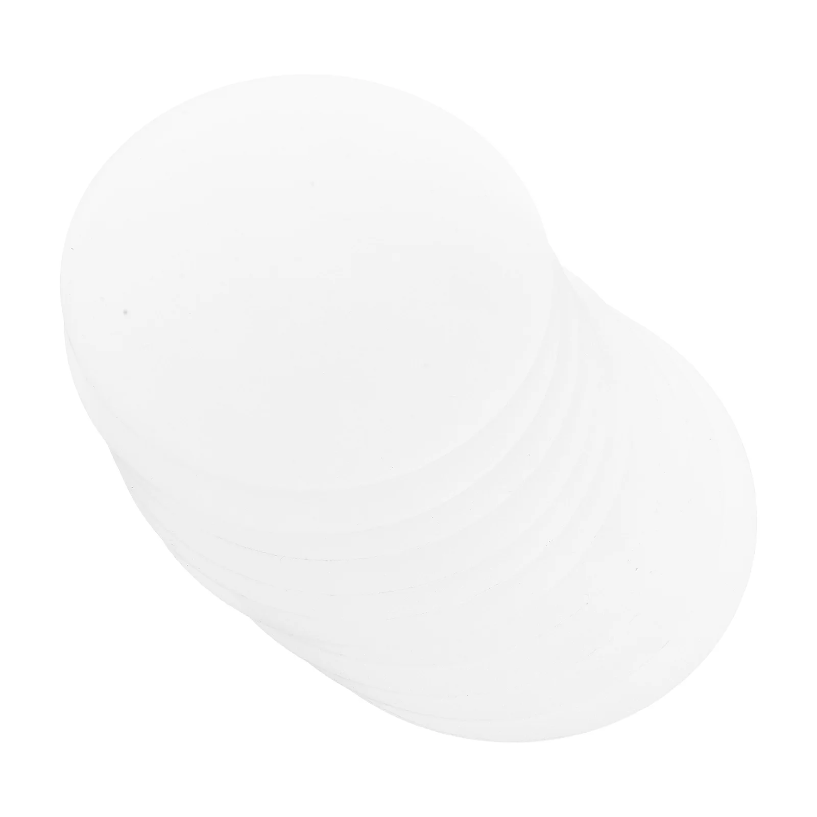 

10pcs Led Light Diffuser Cover For Downlight Dust Protection High Light Transmission Curved Design Lamp Shade Panel Pvc