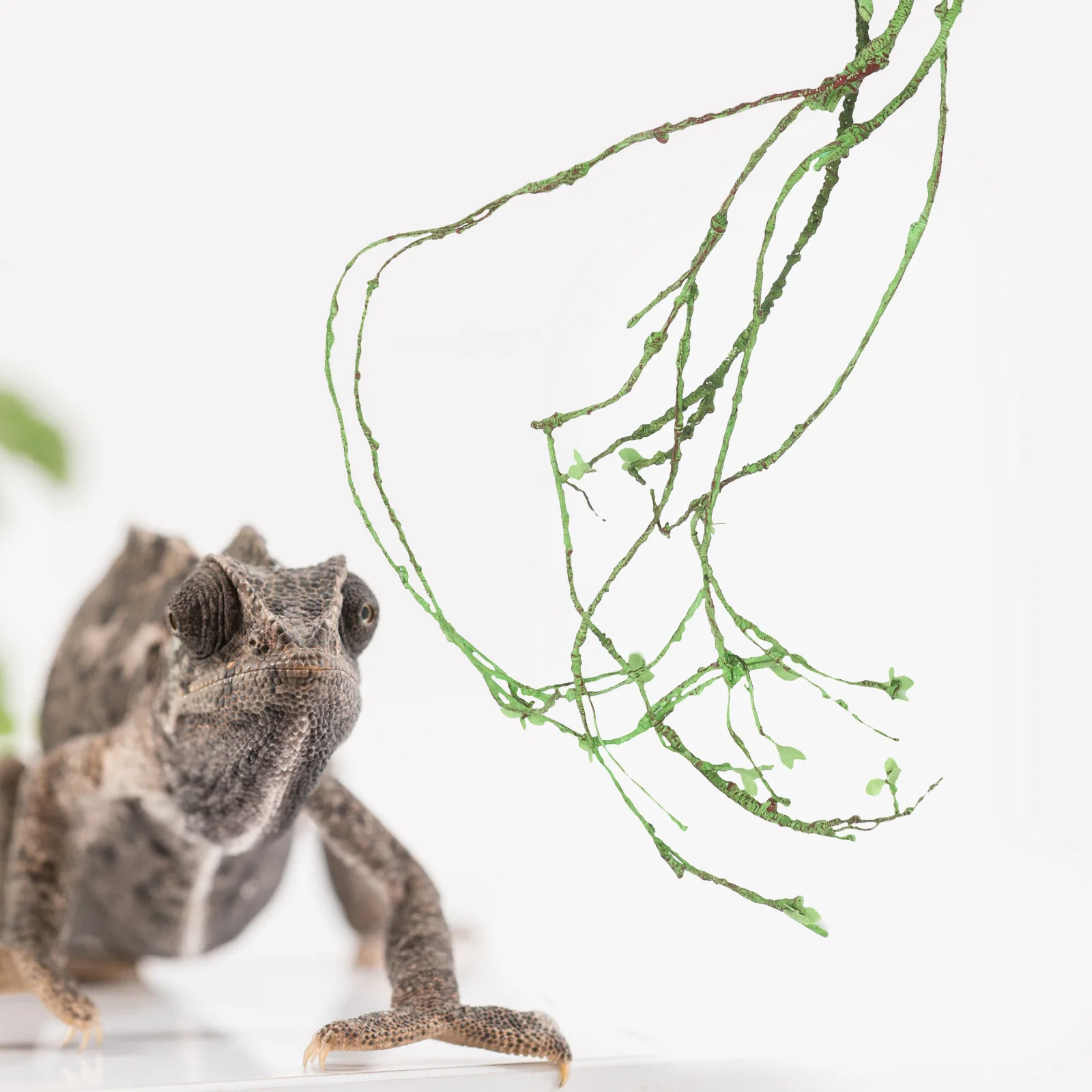 

Simulation Vine Decor for Reptile Tank Faux Lizard Climbing Plants Reptile Vine Terrarium nament Stylish Durable Lifelike
