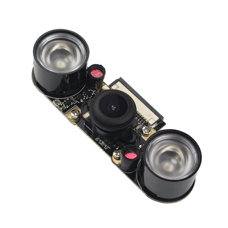 Raspberry Pi Camera Night Vision Camera 130 Degree Wide Angle OV5647 Webcam for Monitoring 3D Printer for Raspberry Pi