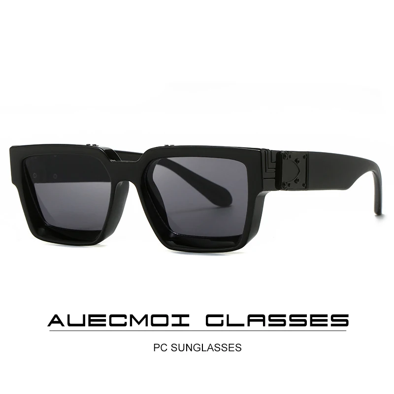 Vintage Cool Punk Square Sunglasses Women For Men Luxury Brand Designer Sun Glass for Male Goggle Shades Popular Eyewear UV400