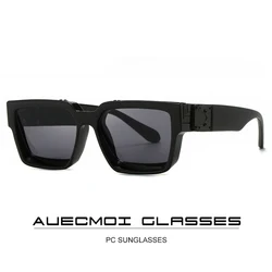 Vintage Cool Punk Vierkante Zonnebril Vrouwen Voor Mannen Luxe Merk Designer Zon Glas voor Mannelijke Goggle Shades Populaire Brillen UV400