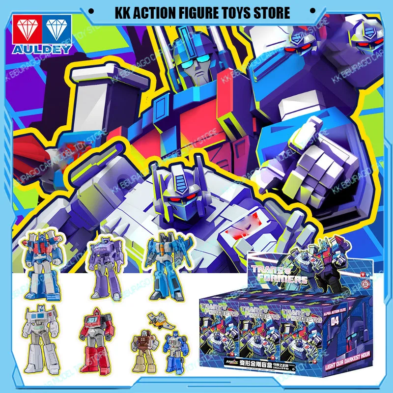 Auldey Transformation Ultra Magnus AAE Series 4 Blind Box Articulated Deformation Robot Action Figure 1/43 Scale Multiple Joints