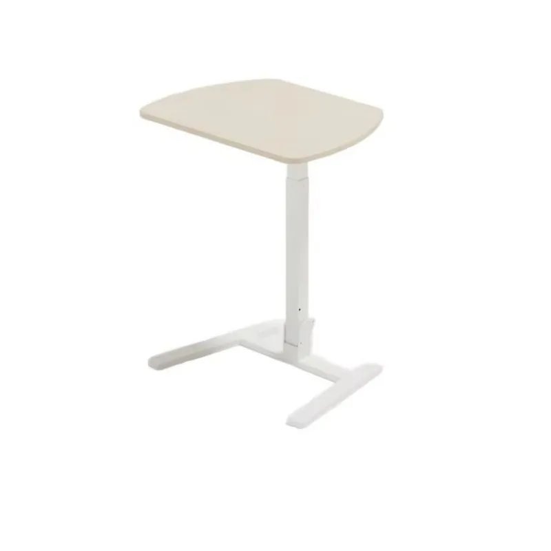 مصنع قابل للتعديل هوائي مكتب قائم متنقل قابل للتحويل فوق السرير عجلات طاولة السرير المتداول الكمبيوتر #2