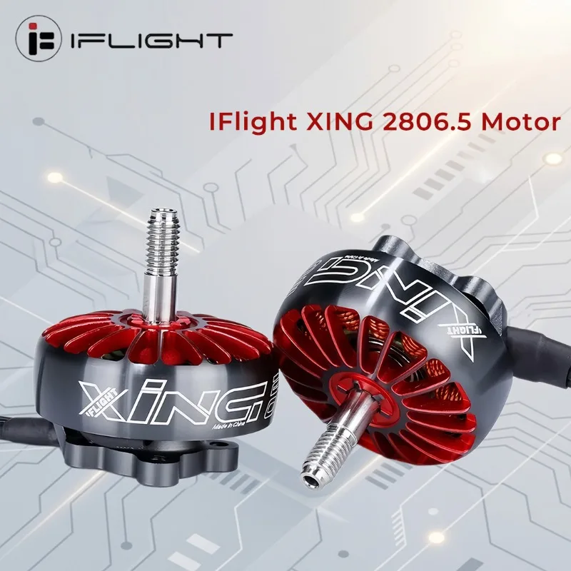 

IFlight XING 2806.5 1300KV / 1800KV Cinelifiter Brushless Motor 3-6S Compatible 7-8 Inch Propeller for RC FPV Freestyle Drone