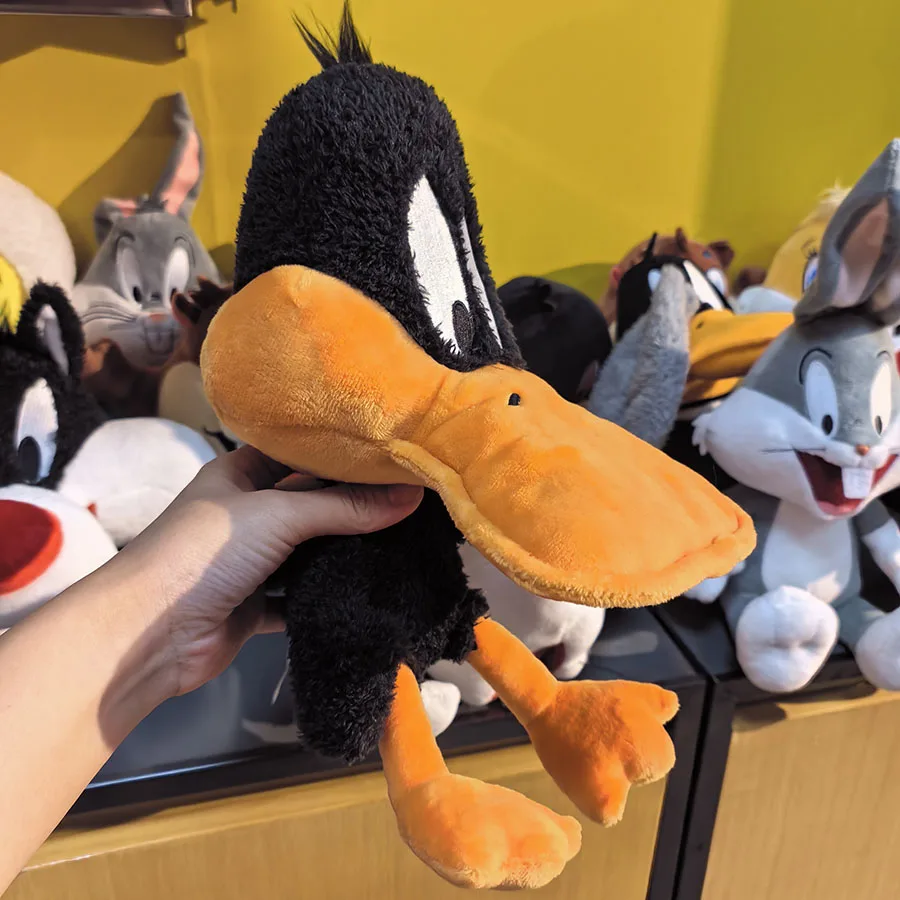 New 20cm Looney Tunes Cartoon Plush Toy Tweety Daffy Sylvest  Tasmanian Evil Bugs Bunny Stuffed Animal Doll Big Head Figure Gift