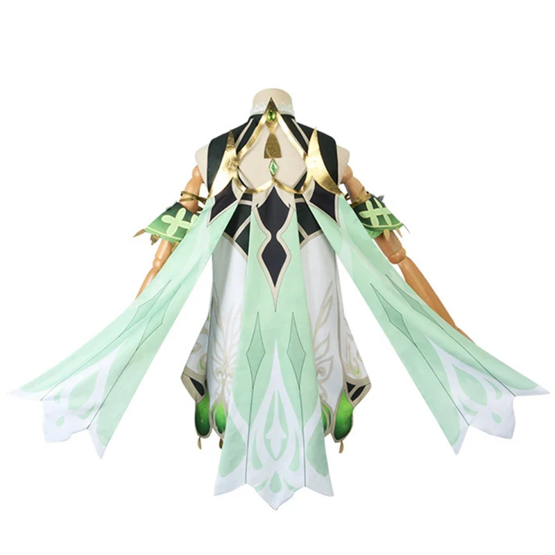 

Nahida Cosplay Genshin Impact Cosplay Costume Wig Lesser Lord Kusanali Blessed One of Wisdom Role Play Comic-con Party Dress