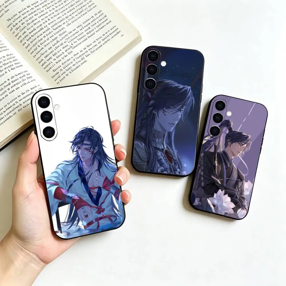 Ashes of the Kingdom -Fu Rong Soft Silicone phone Case for Samsung Galaxy A73//A72/A70/A53/A52/A51 - Black