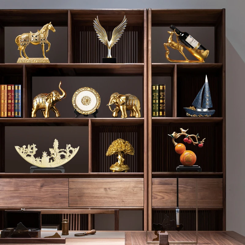 

New Chinese style office high-end financial decoration, home, living room, study