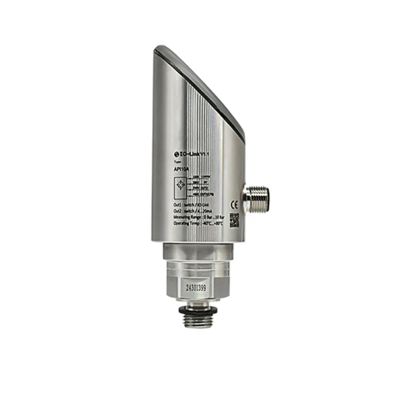 API IO-Link 0-600bar Gas Water Hydraulic Oil Pressure Transmitter 4-20mA