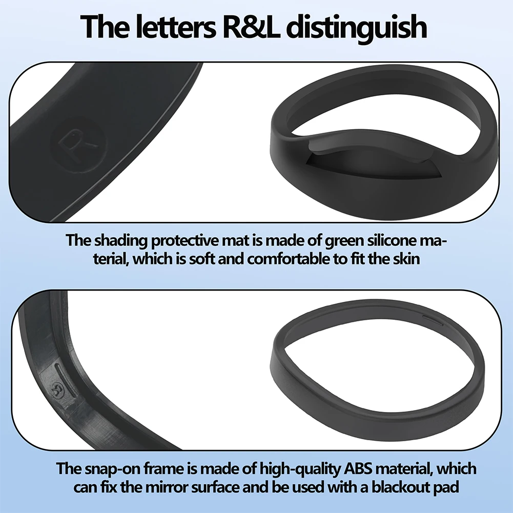 Lens Protector Cover Anti-Scratch VR Glasses Frame Spacer Lenses Frame & Spacer for Meta Quest 3 Accessories