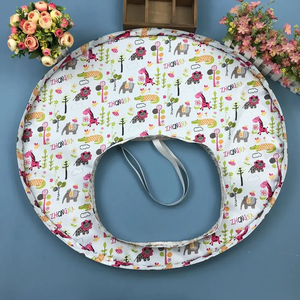 Cute Plane Forest Animal Pattern Anti-Dirty Waterproof Baby Eating Table Mat Baby Eating Artifact Baby Coverall Baby Bib