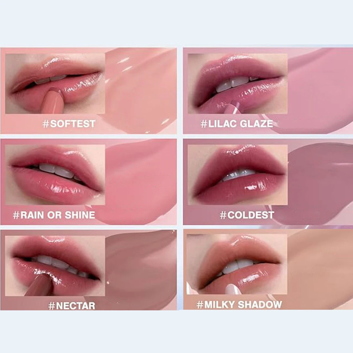 3CE Shine Reflector,Mirror Shine Texture,Moisturizing&Non-Drying,Juicy Color,Daily Office Makeup,Korean Cosmetic Makeup