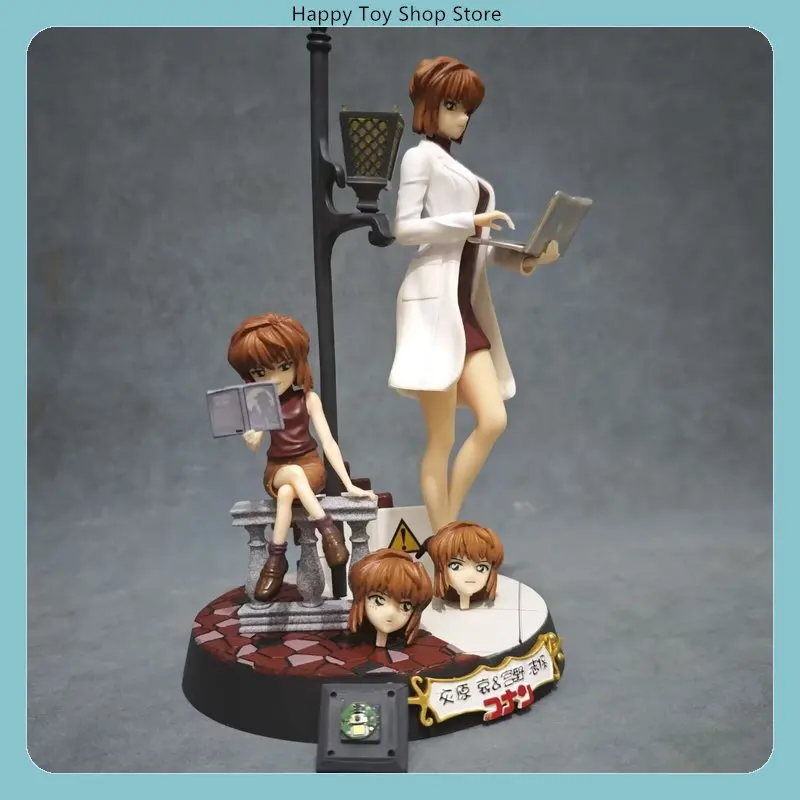 

Detective Conan Ai Haibara Two forms Figure Desktop Ornament For Anime Fans
