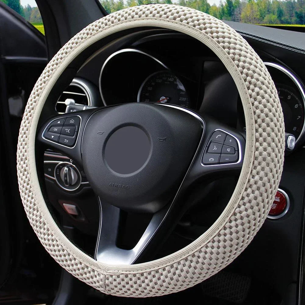 High Quality Anti-slip Wheel Protector Car Steering Wheel Cover 1x For Car Steering Wheel Cover Ice New Universal