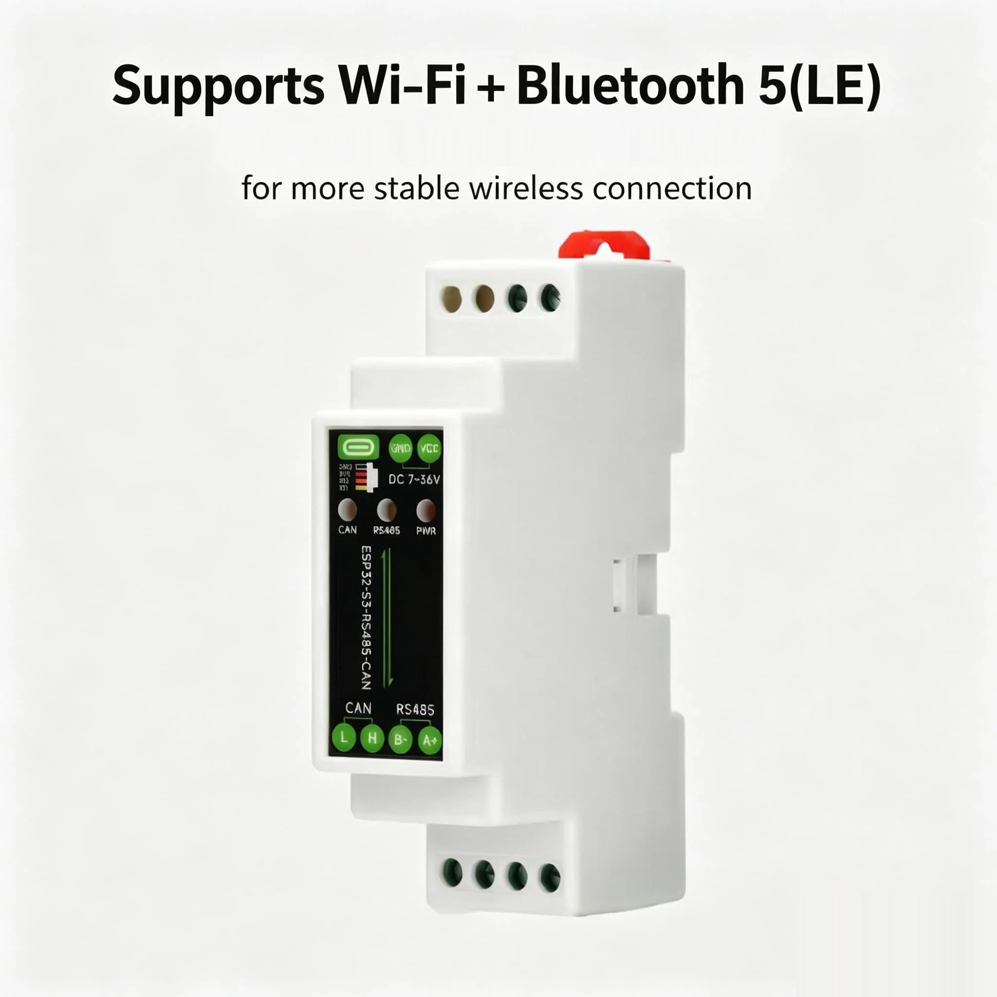 ESP32-S3-RS485-CAN 1-Channel Wifi Bluetooth Relay Industrial Control Board RS485 Can Communicator Type C In Stock Wholesale