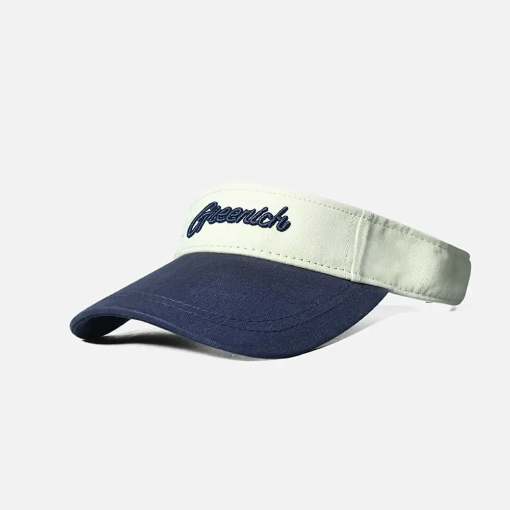 Summer Breathable Sun Hat Anti-UV Empty Top Sports Visor Adjustable Tennis Hat Sports