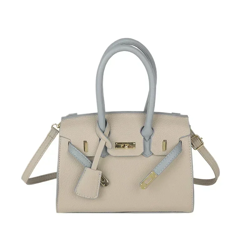 

Booming！Must-Have 2025! Litchi Embossed Tote - Luxurious Wedding Bag, Spacious Crossbody for Brides & All Occasions