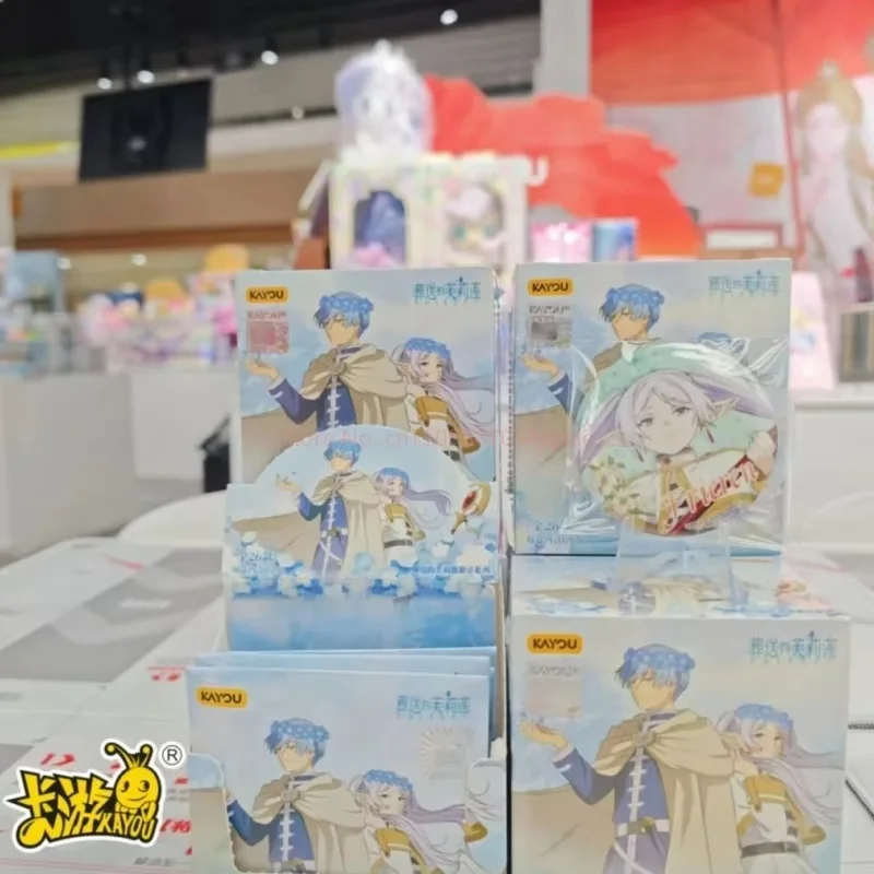 

New Arrival Genuine In Stock Kayou Frieren Beyond Journey'S End Tin Badges Vol.1 Anime Collectible Badge Set Girl Birthday Gifts