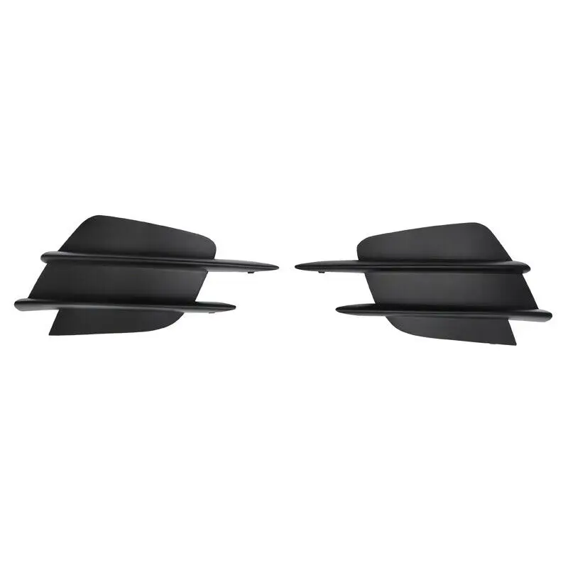 

A96E-Car Front Bumper Fog Light Cover Grilles For Mercedes Benz C-Class W205 2018-2020 A2058857202 A2058857302