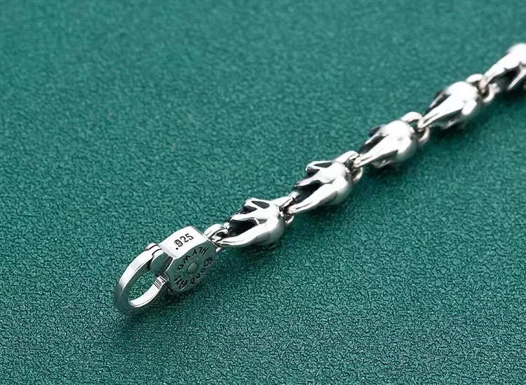 Женские винтажные готические Чокеры с черепом из стерлингового серебра пробы, ожерелья для женщин, аксессуары для ювелирных изделий