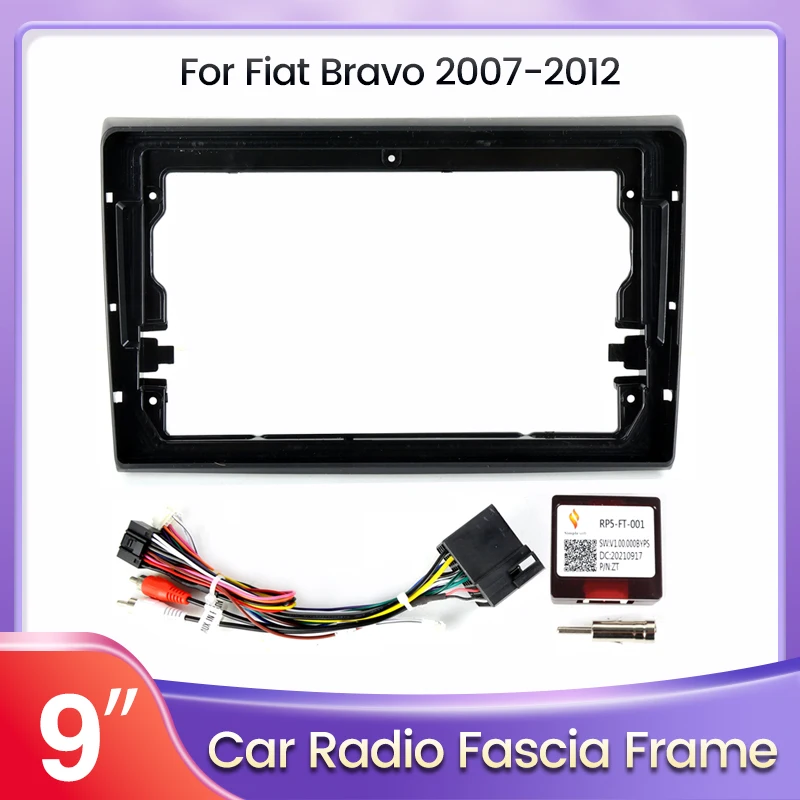 

NAVIFANS 9 Inch Car Frame Fascia Adapter Android Radio Dash Fitting Panel Kit For Fiat Bravo 2007 2008 2009 2010 2011 2012