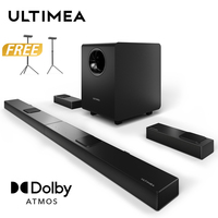 ULTIMEA 7.1.4 Sound Bar for TV with Dolby Atmos, 740W Surround Sound System with 8\
