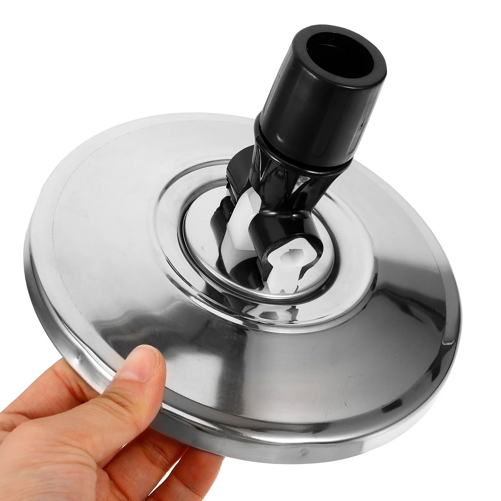

Stainless Steel Head Replacement Heavy Duty Rotating Base Floor Cleaning Accessories Durable Supplies Easy Install Compatible