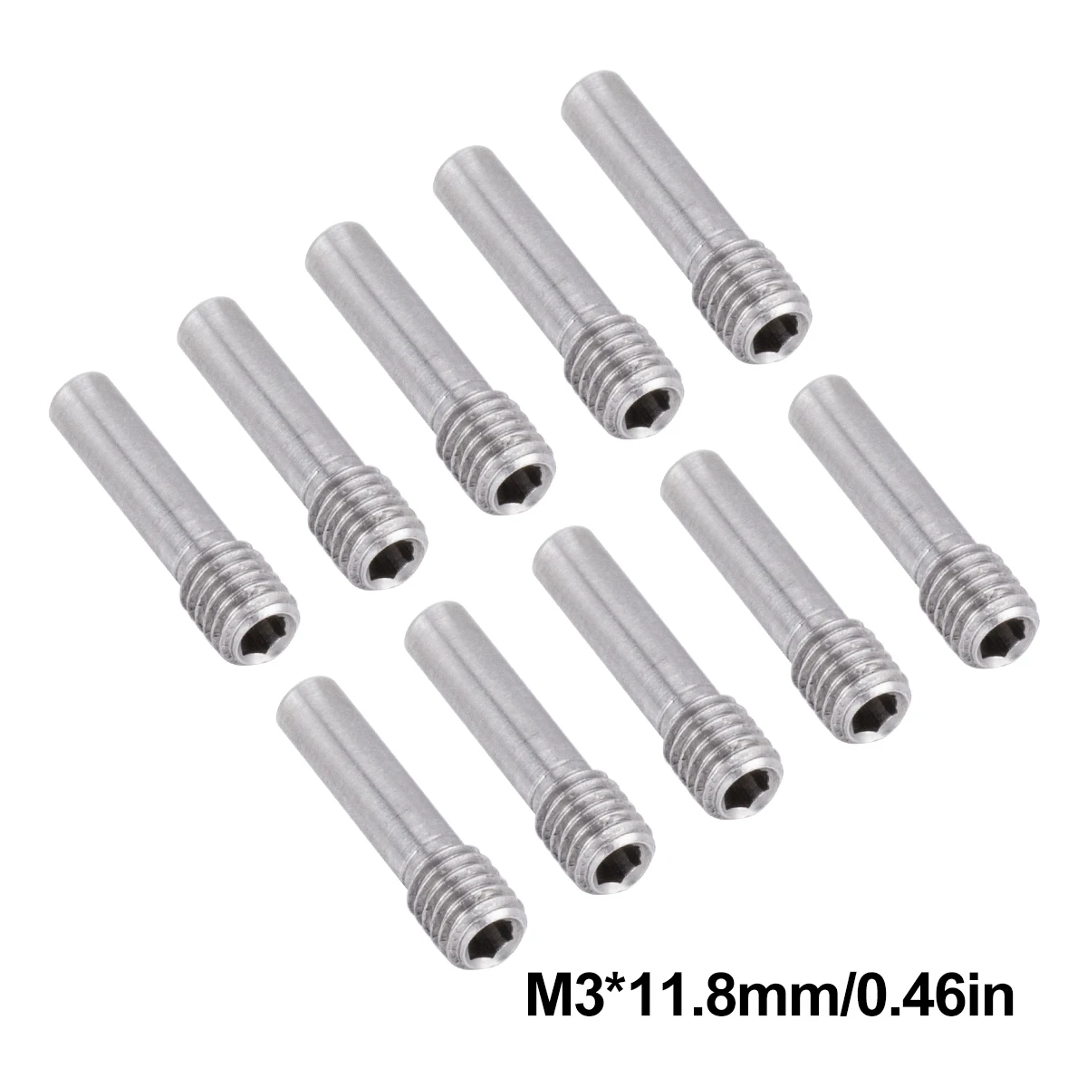 RC-Schraubensatz, 10-teilig, M2, M3, M4, Achsbolzen-Set für Crawler-Auto, Axial SCX10 TRX-4 vorne und hinten Stoßstange, Antriebswellen-Stiftschrauben