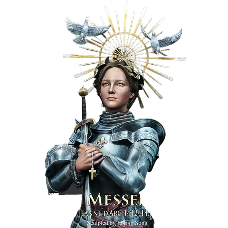 

1/10 Resin bust model kits figure colorless and self-assembled A-1856