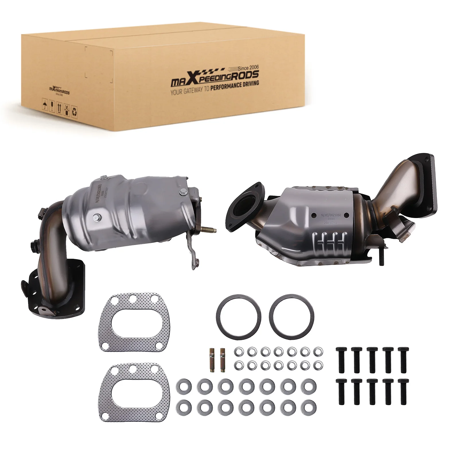 

Pair Catalytic Converter for Toyota Highlander Sienna Lexus RX350 3.5L 2016-202