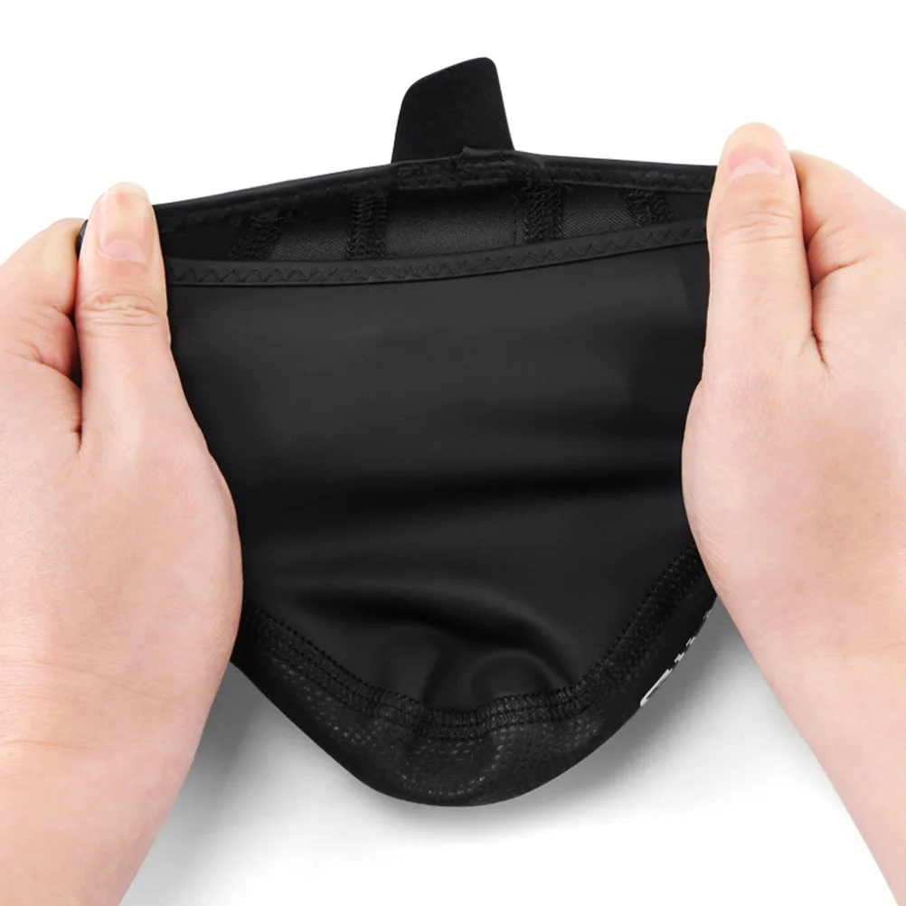 1 زوج أغطية أحذية ركوب الدراجات الدافئة يندبروف مطاطا نصف الجرموق لراكبي الدراجات حجم-S في الهواء الطلق أحذية مقاومة للماء المضادة للانزلاق #6