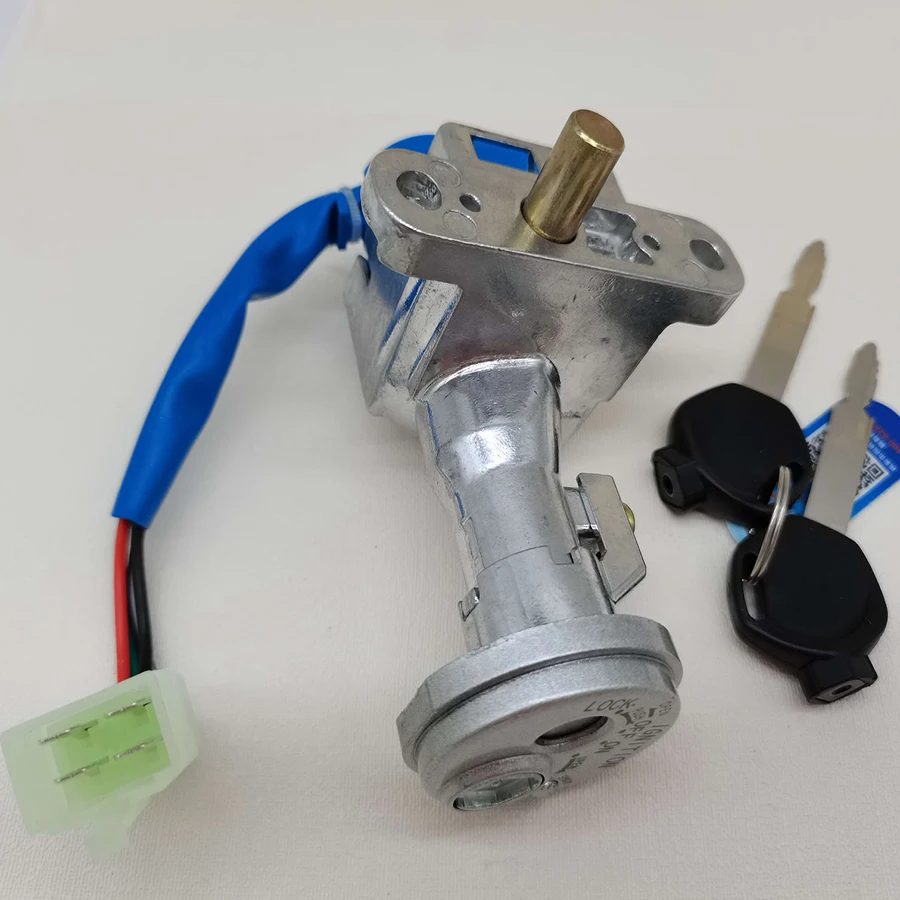 B026 Ignition Switch Lock Key For Yamaha FX125 ZY125T FORCEX RSZ JOG100 Door Lock Power Switchs