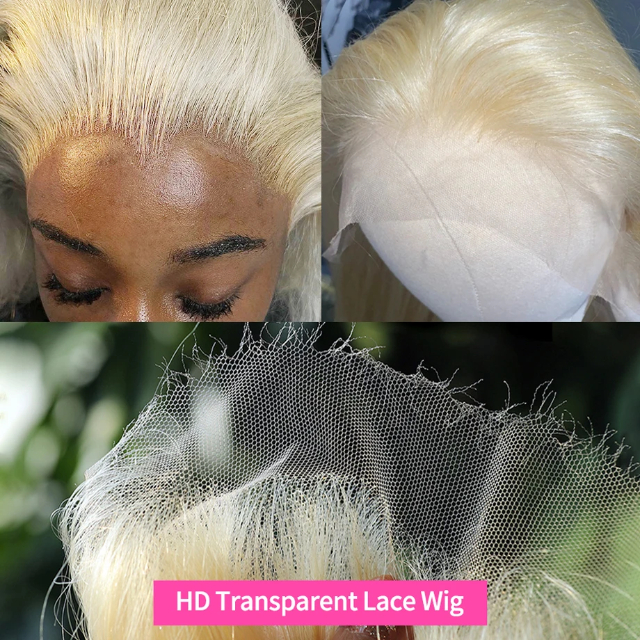 613 Hd الدانتيل الباروكة الأمامية 13x6 خصلات الشعر المستعار الإنسان 13x4 مستقيم الدانتيل شعر مستعار أمامي العسل شقراء الملونة البرازيلي للنساء 200 الكثافة