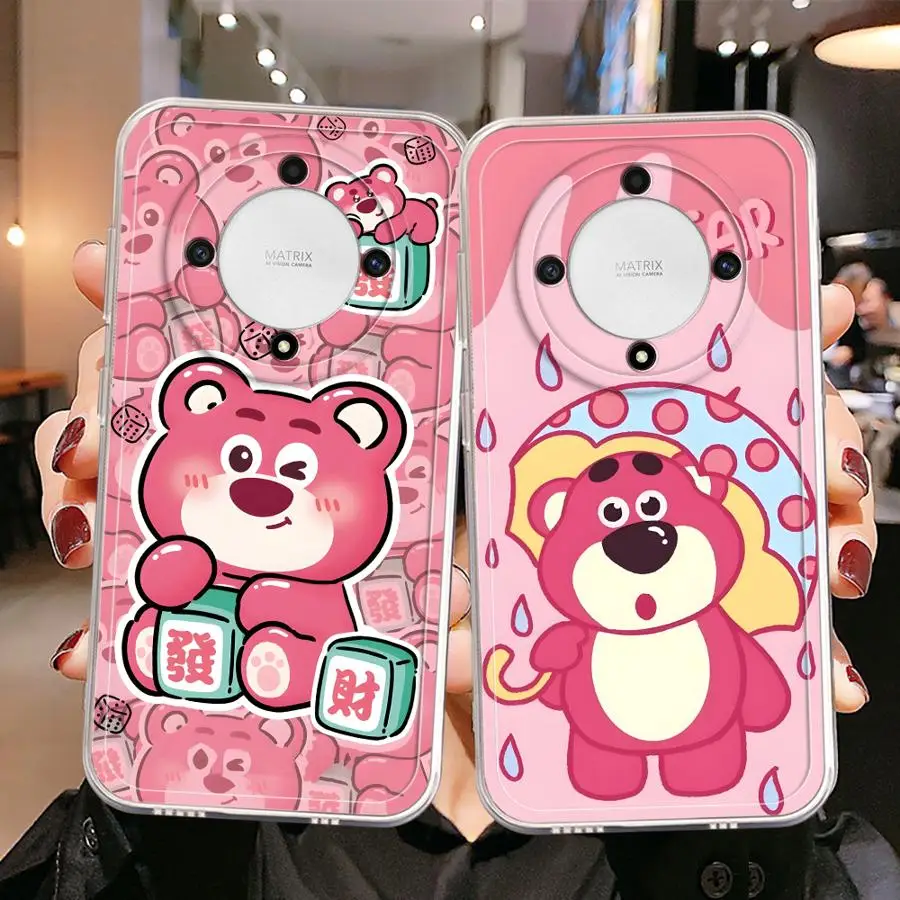 เคสสำหรับ Honor X8b X7b X9a X8a X8 X9b 90 Lite เคสโทรศัพท์แบบนิ่มดิสนีย์ คิวท์ ล็อตโซ