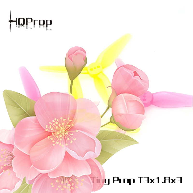HQProp T3X1.8X3-1.5MM (2VW+2CCW) 3 Inch Racing Blade Crossing Machine