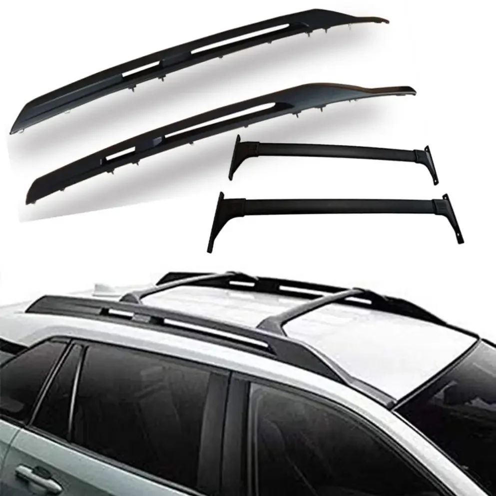 

Car removable roof rack Luggage Black OEM Cross Bar Aluminum 4X4 Special Model Roof Rack fit for RAV4 2013-2018